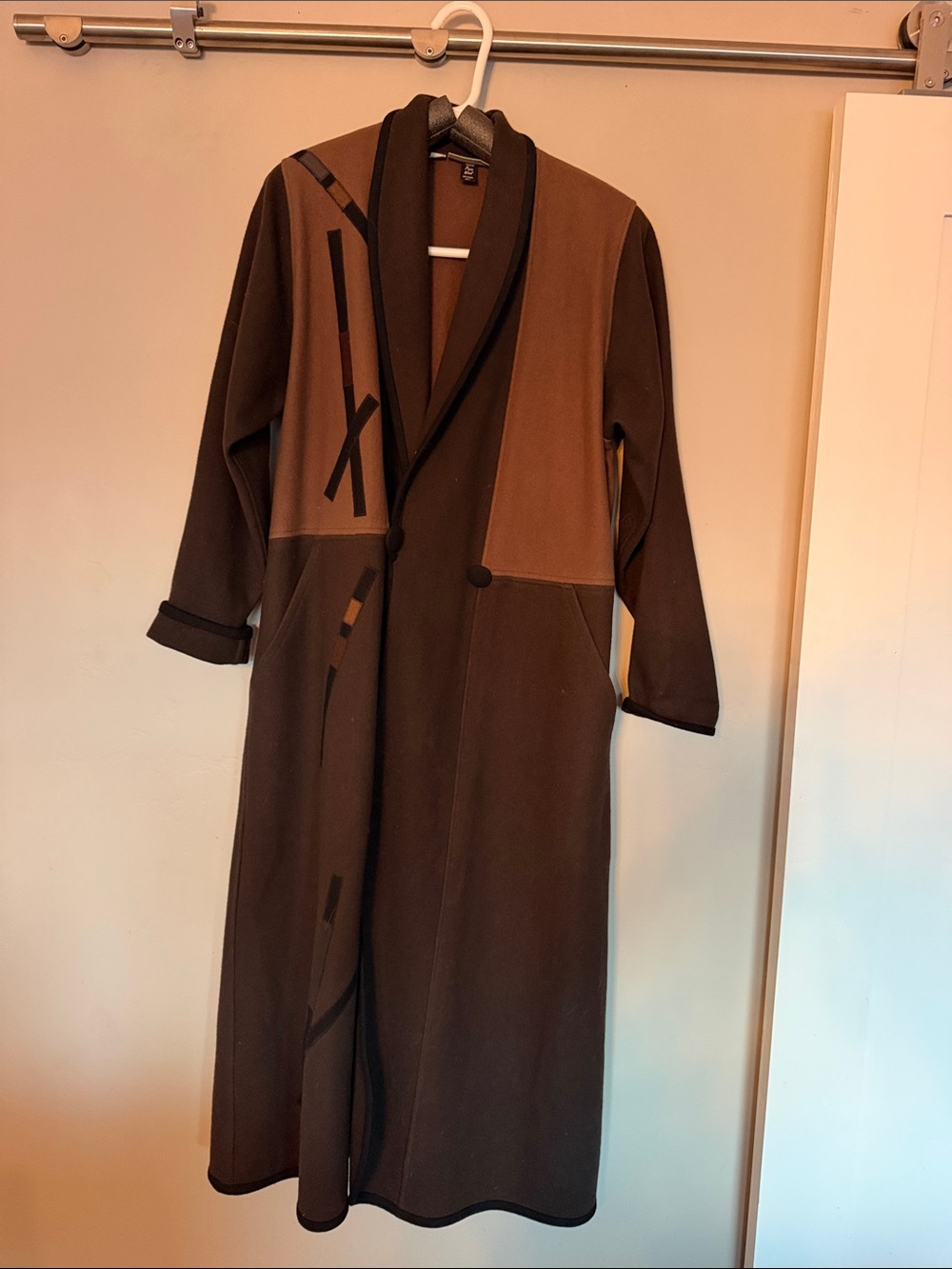 Beppa 100% wool long duster